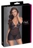 Koronkowa erotyczna koszulka babydoll Cottelli XL
